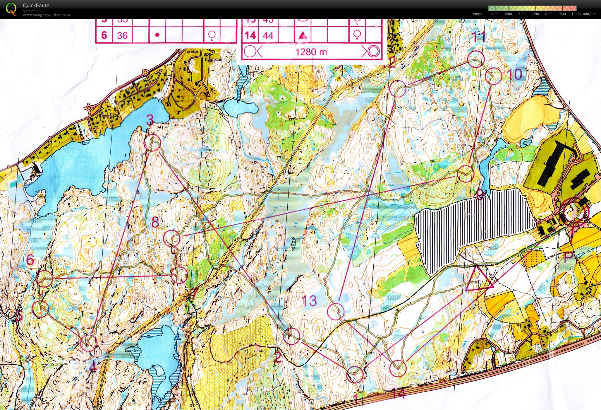 Träning inför Silva League Lång (2012-03-27)