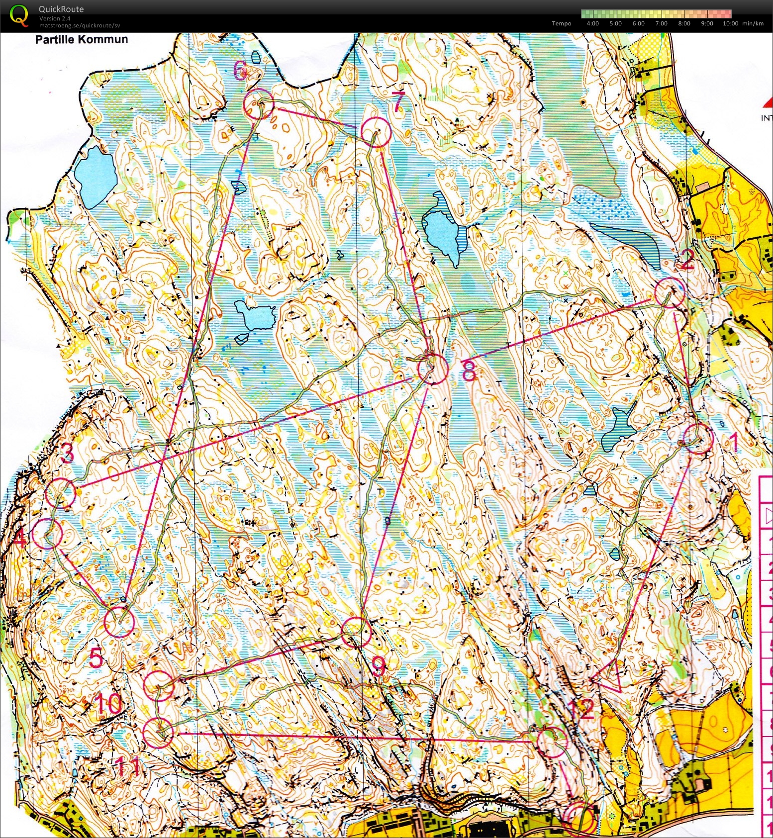 Träning inför Silva League Lång (2012-03-26)