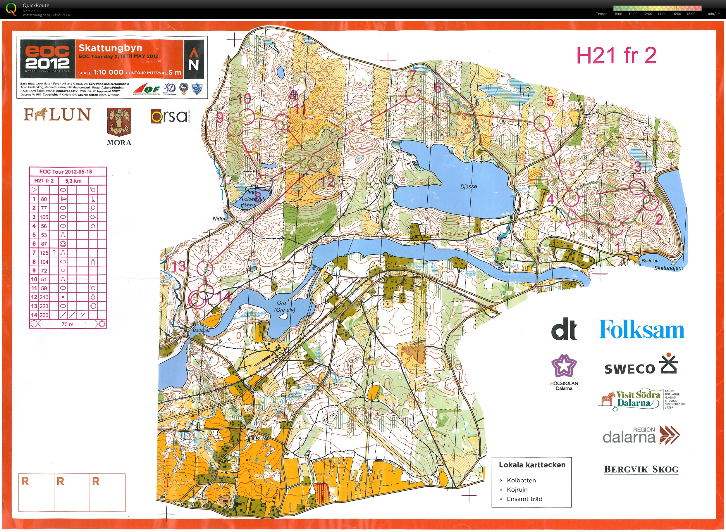 EOC Tour 2 - Skattungbyn (2012-05-18)