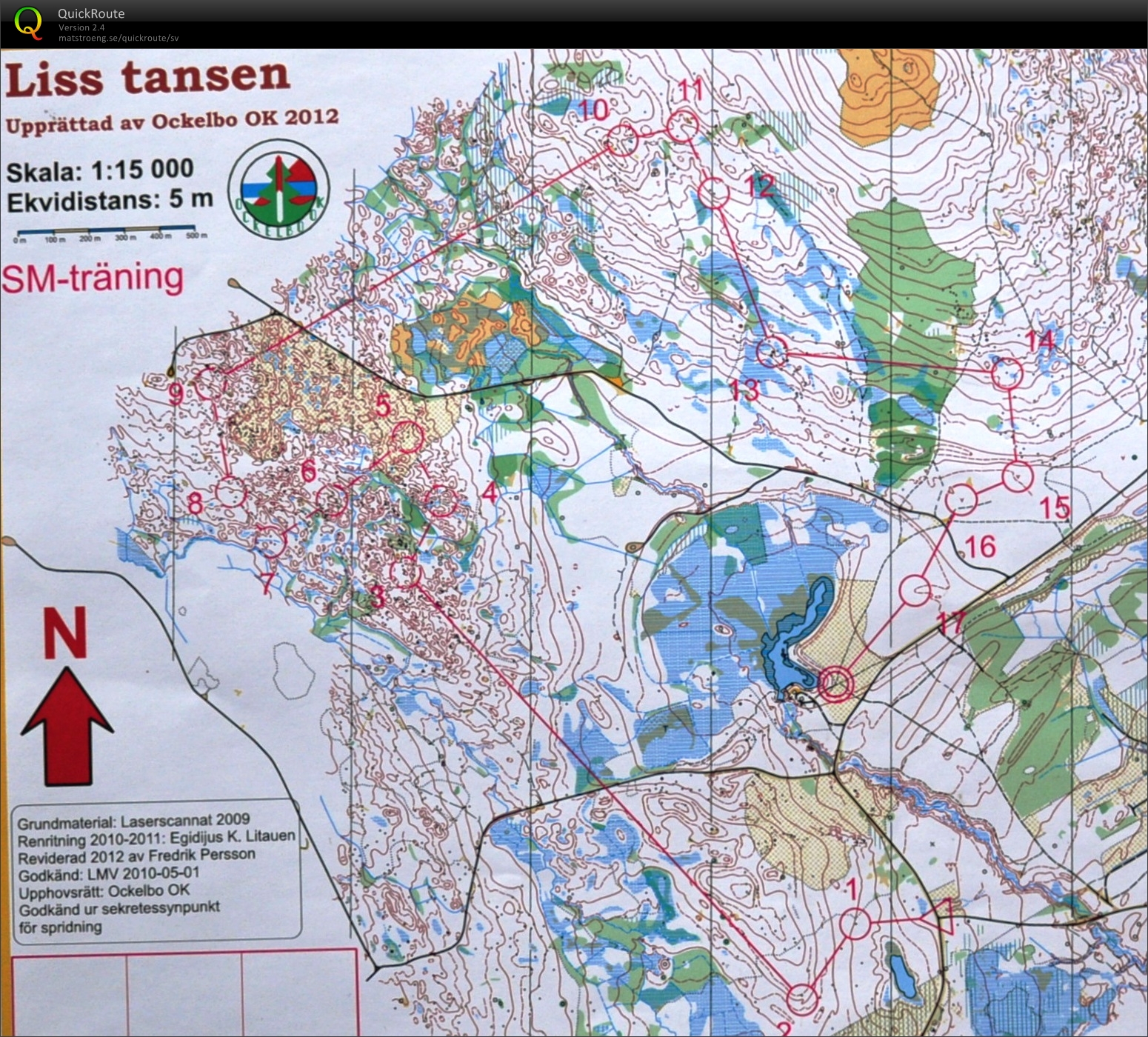 SM-träning Lång (2012-06-02)