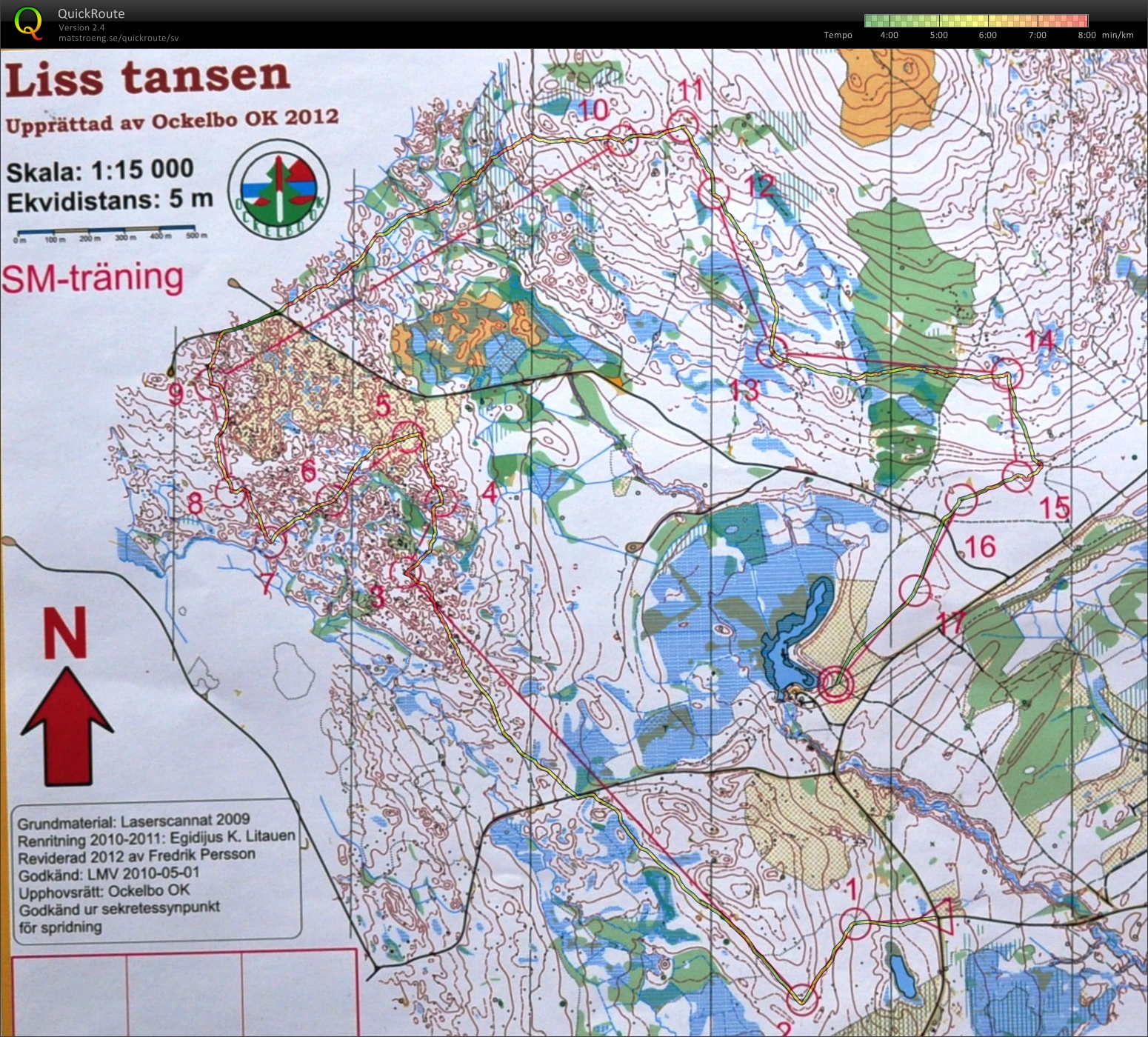 SM-träning Lång (2012-06-02)