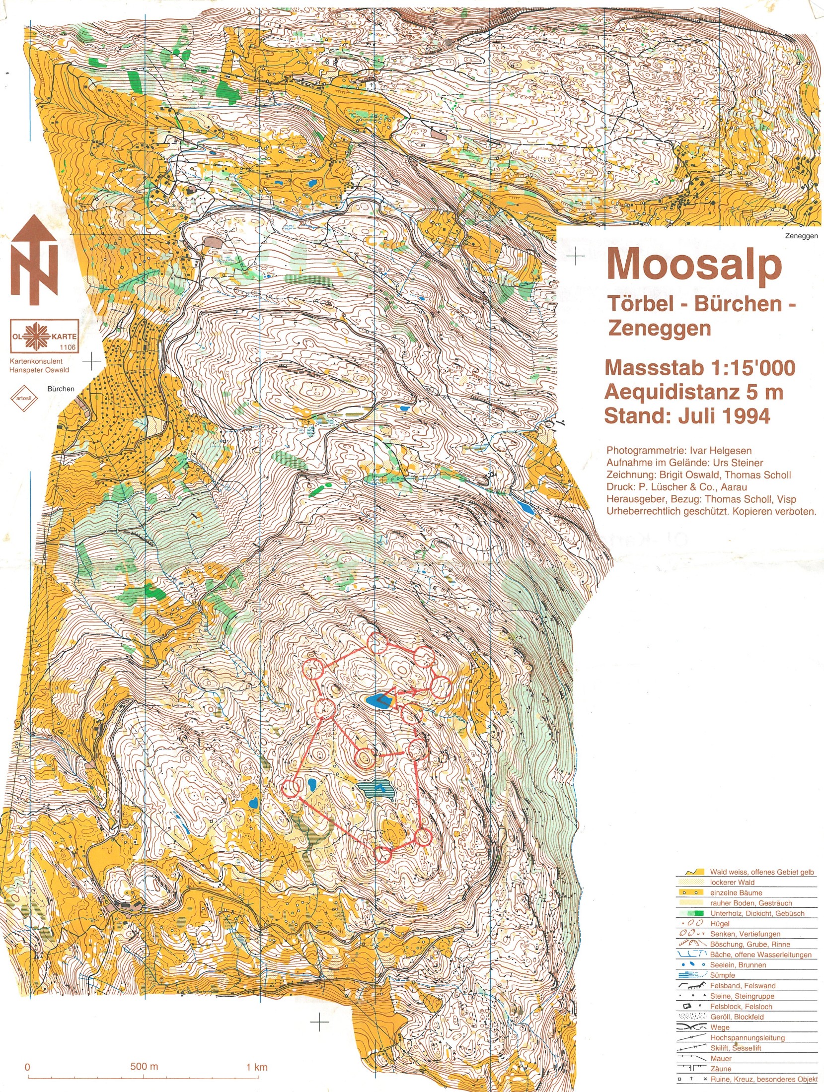 Träning Moosalp (2003-07-30)