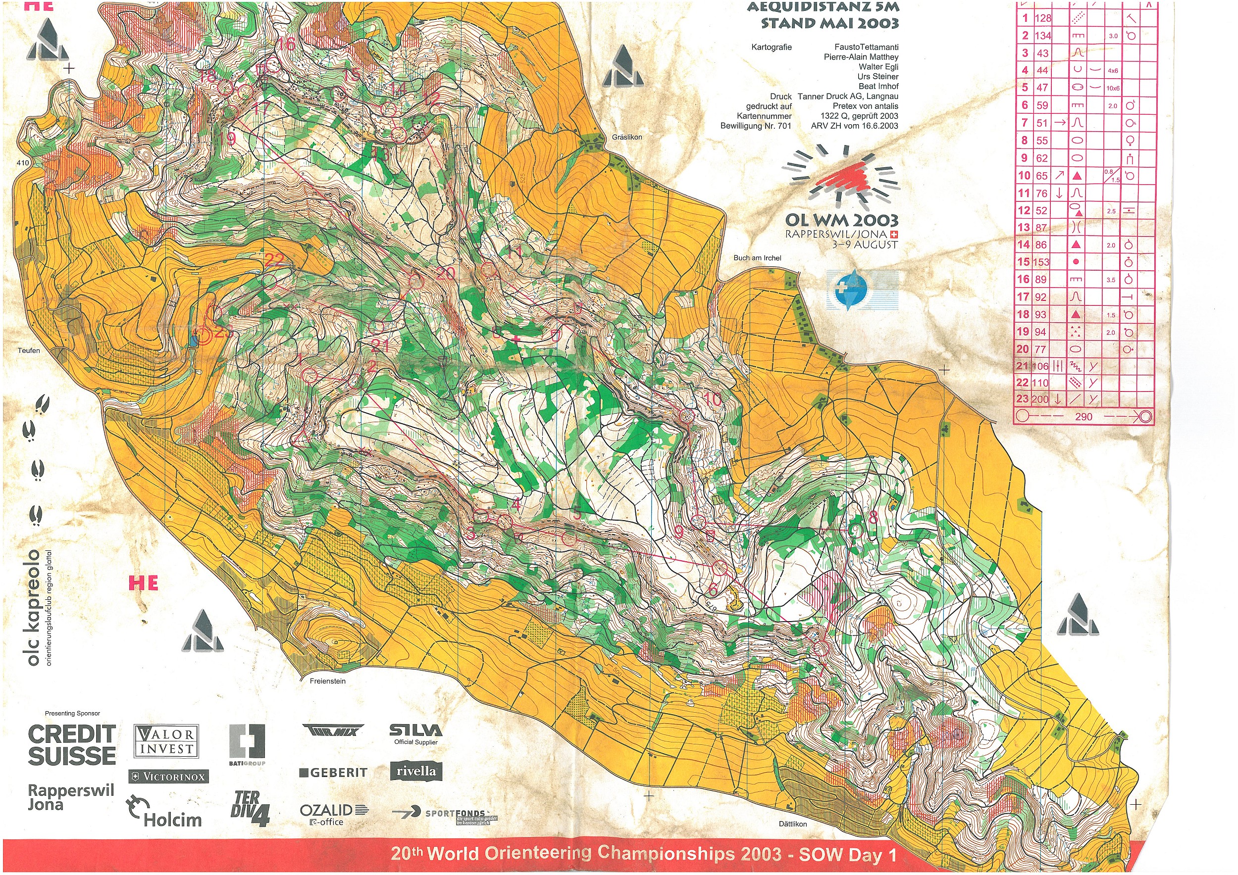 SOW 2003 - etapp 1 Irchel (2003-08-01)