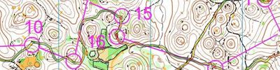 Träning i Slovakien (JWOC 2012)