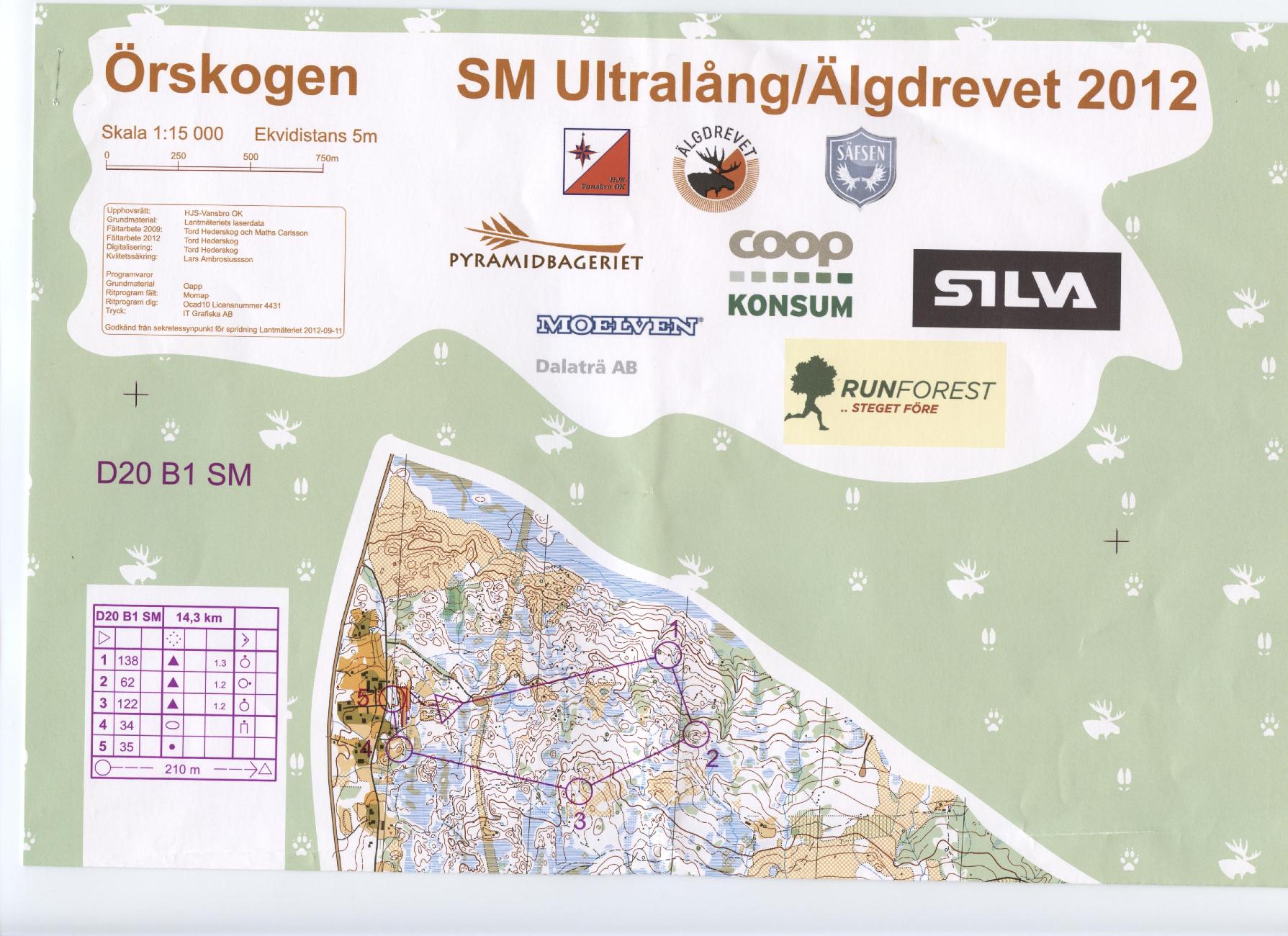 Ultralång-SM varv 1 (2012-09-29)