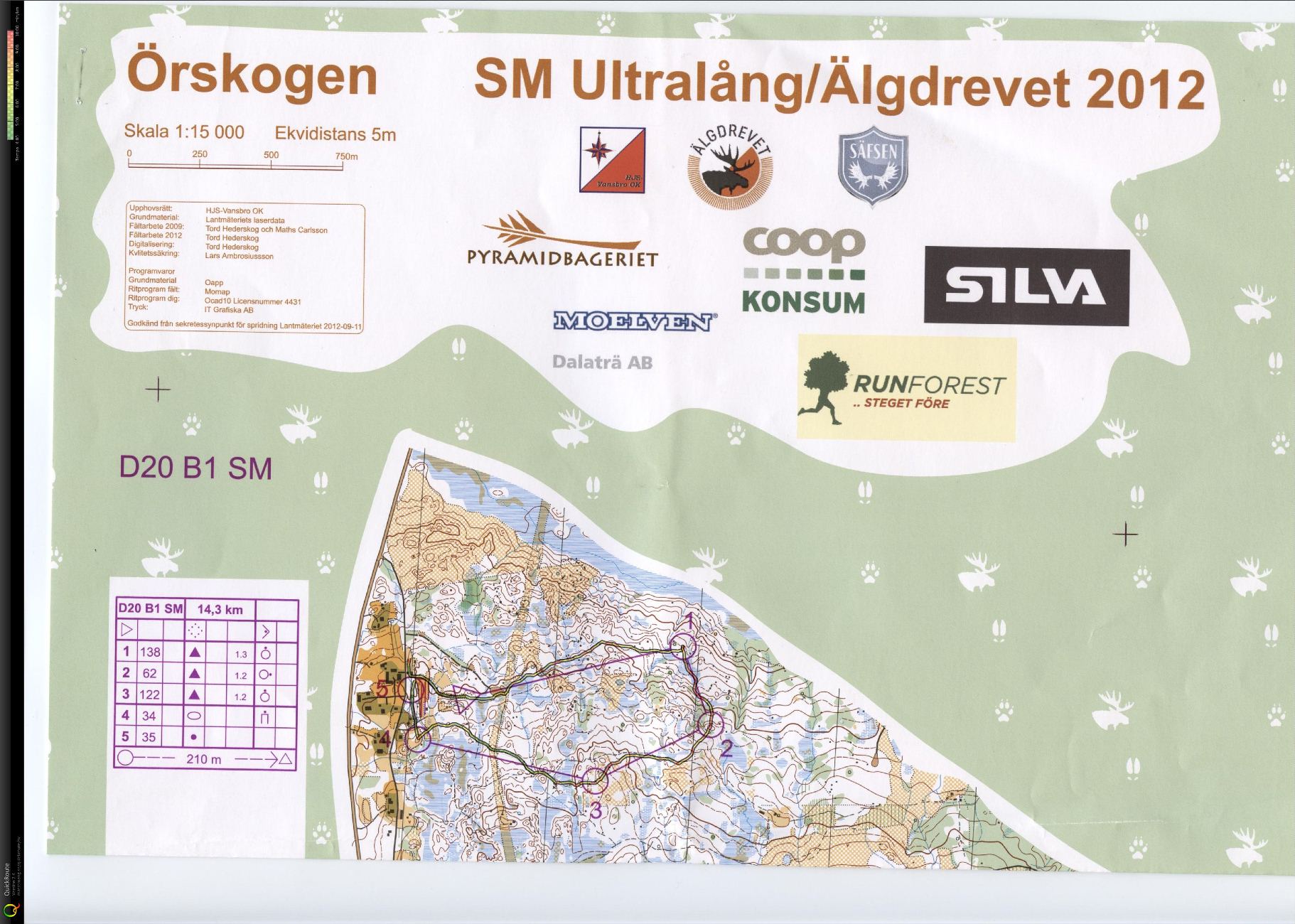 Ultralång-SM varv 1 (2012-09-29)