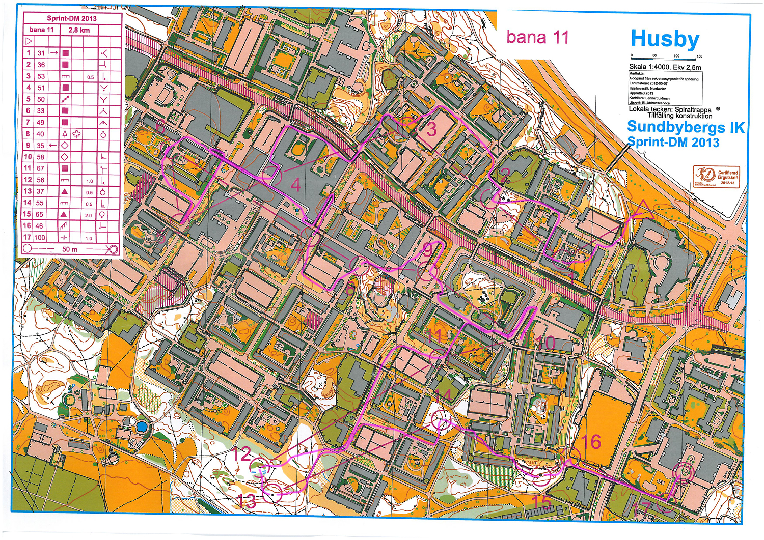 Sprint-DM - Husby (2013-05-07)