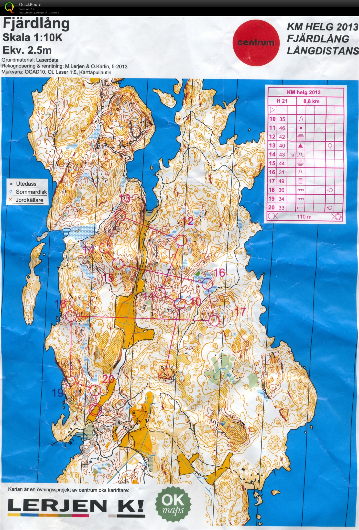 Centrum OK - KM-lång - del 2 (2013-06-30)