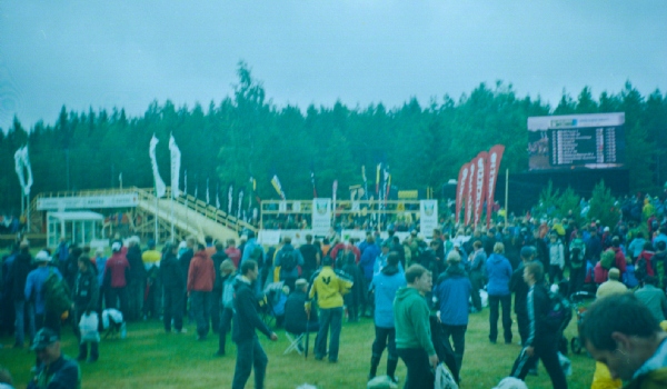 Jukola 2011. Bild med en kamera frn 50-talet och inte ngot modernt Instagramfilter. Foto: Henrik Persson